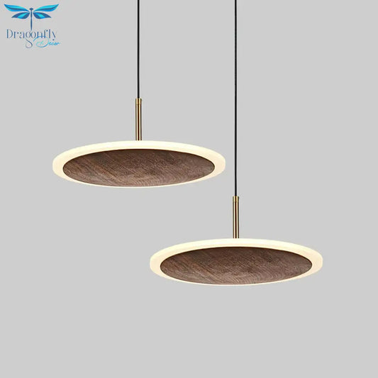 Araceli - Solid Walnut Pendant Light
