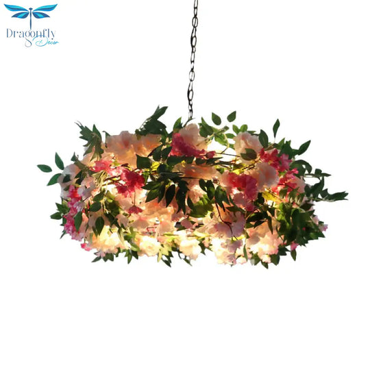 Black Sputnik Pendant Chandelier Industrial Metal 5 Heads Living Room Hanging Light Fixture With
