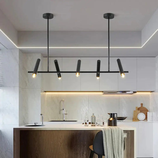 Chiara - Nordic Minimalist Pendant Lamp Lights For Living Room 5 Head / Cold White