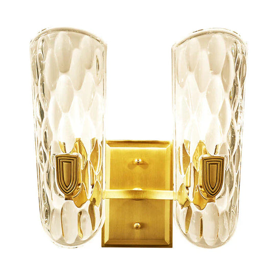 Copper Wall Lamp Light Luxury Bedroom Bedside Single - Headed Double - Headed Corridor Study Living