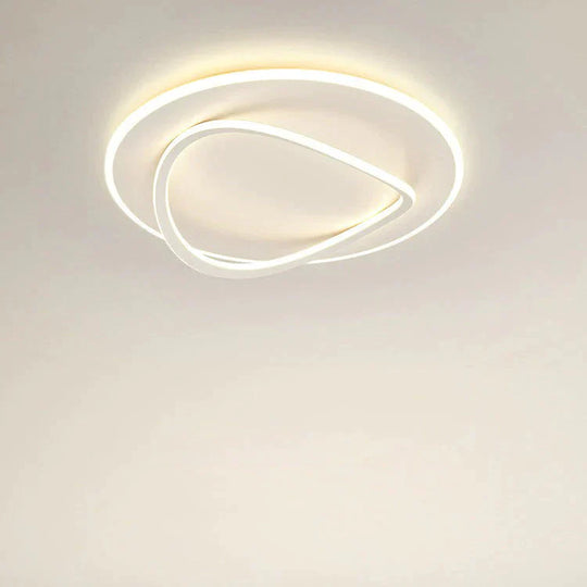 Creative Bedroom Master Lamp Minimalist Round Restaurant Room Ceiling Led Lamps