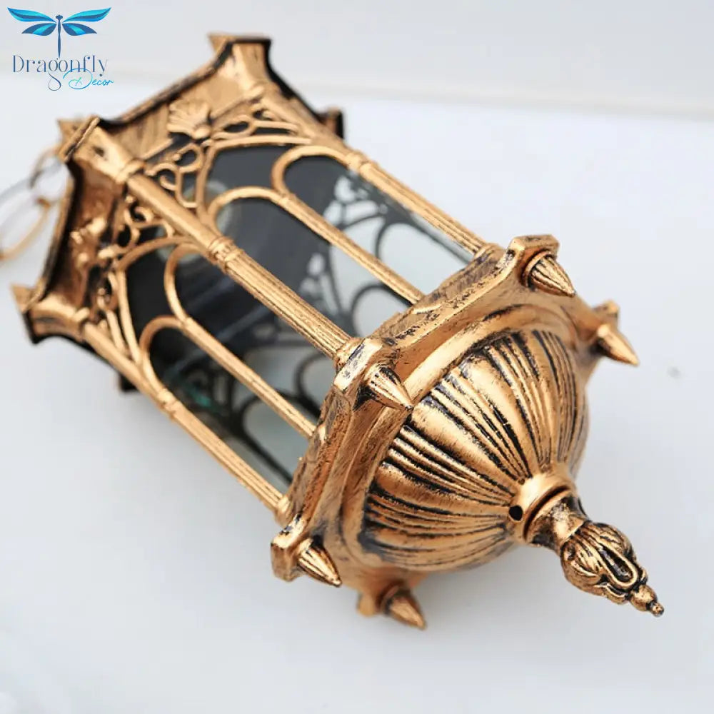 Creative Outdoor Europe Bronze Painted Pendant Lights For Balcony Parlor Lamps Lighting