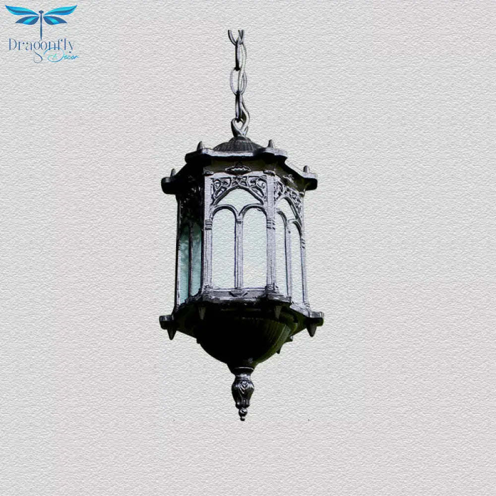 Creative Outdoor Europe Bronze Painted Pendant Lights For Balcony Parlor Lamps Lighting
