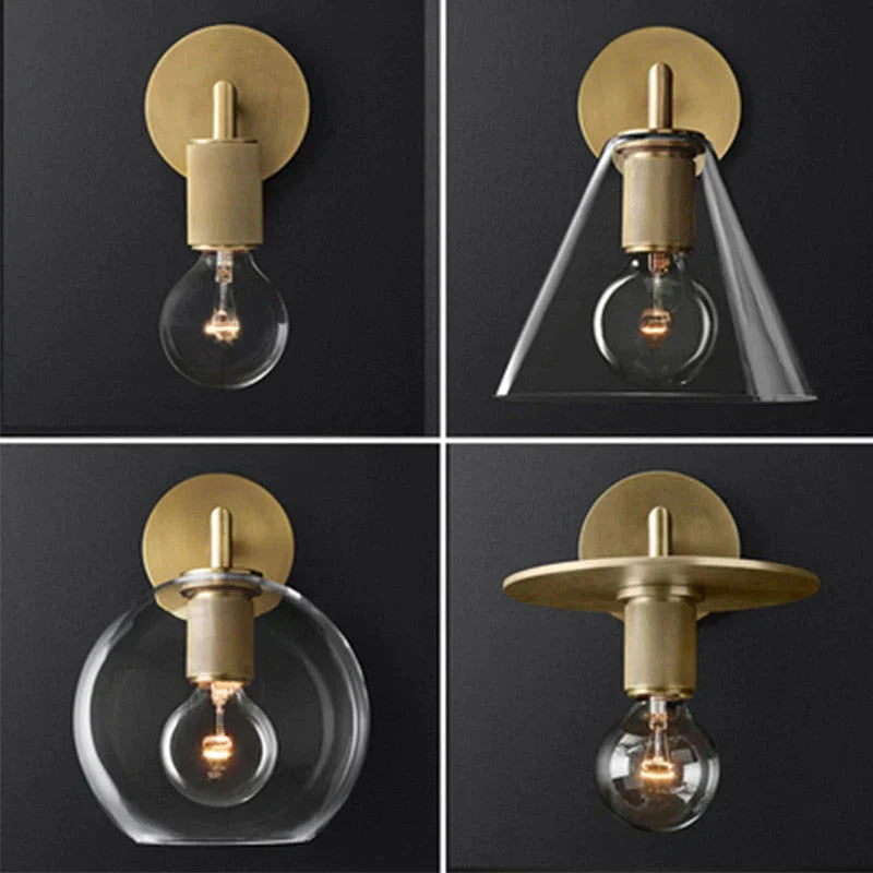 Darlene | Gold Wall Sconce Lamp