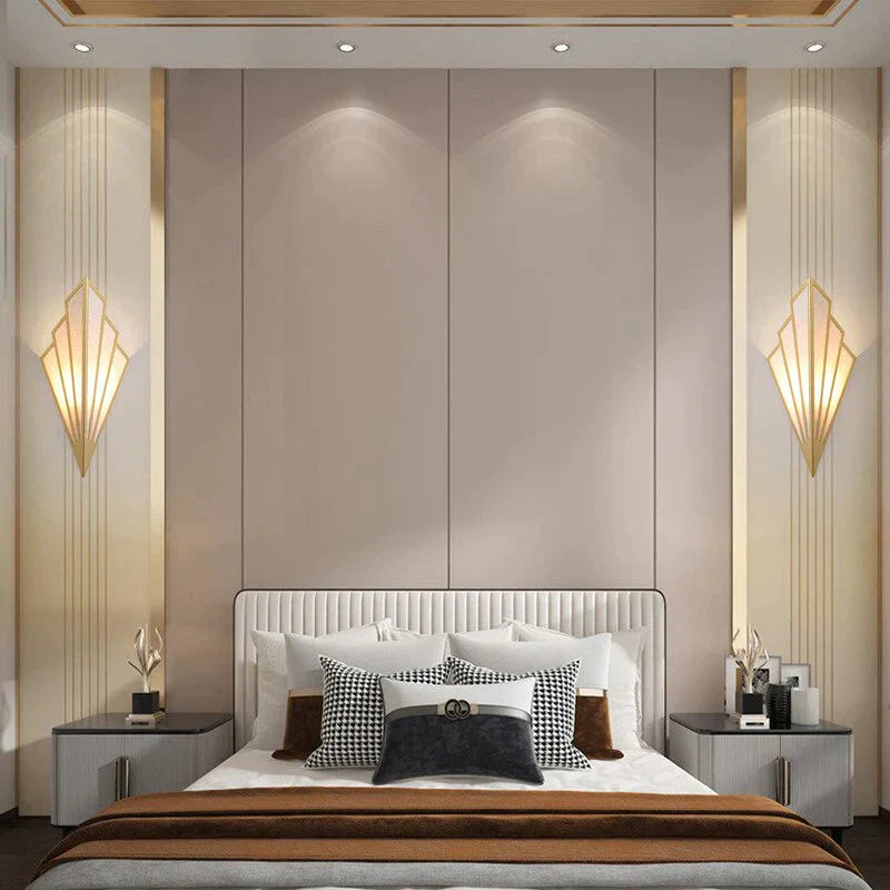 Diamond Shape Modern Wall Light Sconce For Bedroom Dining Room