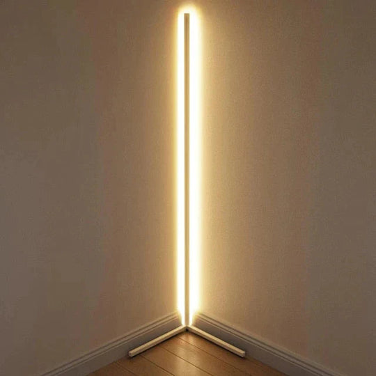 Dimming Black White Floor Lamp Modern Rgb Remote Led Lamps Standing Simple Corner Standing Light