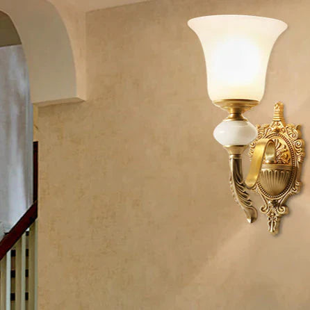 Domestic American Country All Copper Wall Lamp Lamps