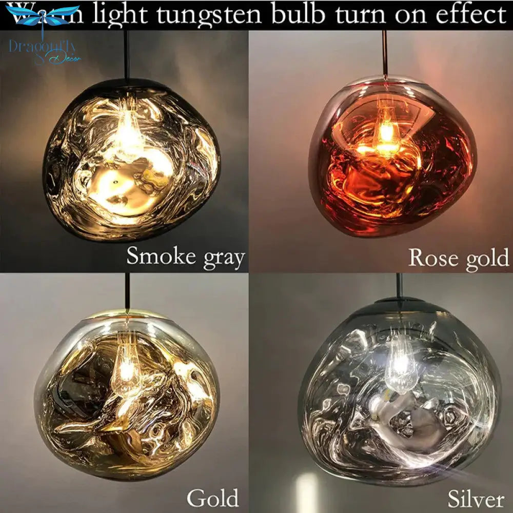 Ela - Nordic Led Lava Pendant Light Lighting