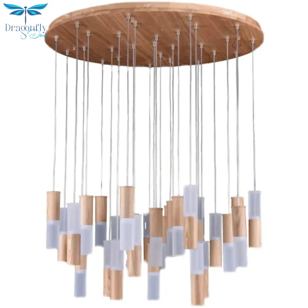 Fiela - Modern Wood Chandelier