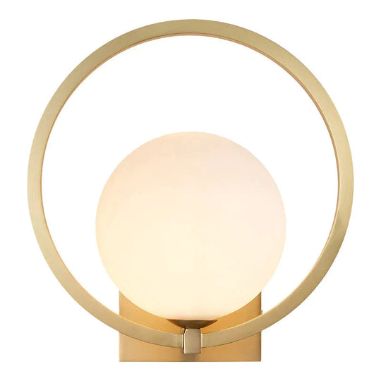 Full Copper Post - Modern Living Room Bedroom Bedside Light Luxury Bean Wall Lamp Tv Background