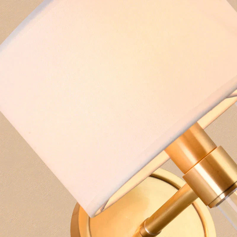 Full Copper Post - Modern Wall Lamp Simple Beautiful Nordic Living Room Study Bedroom Model Lamps