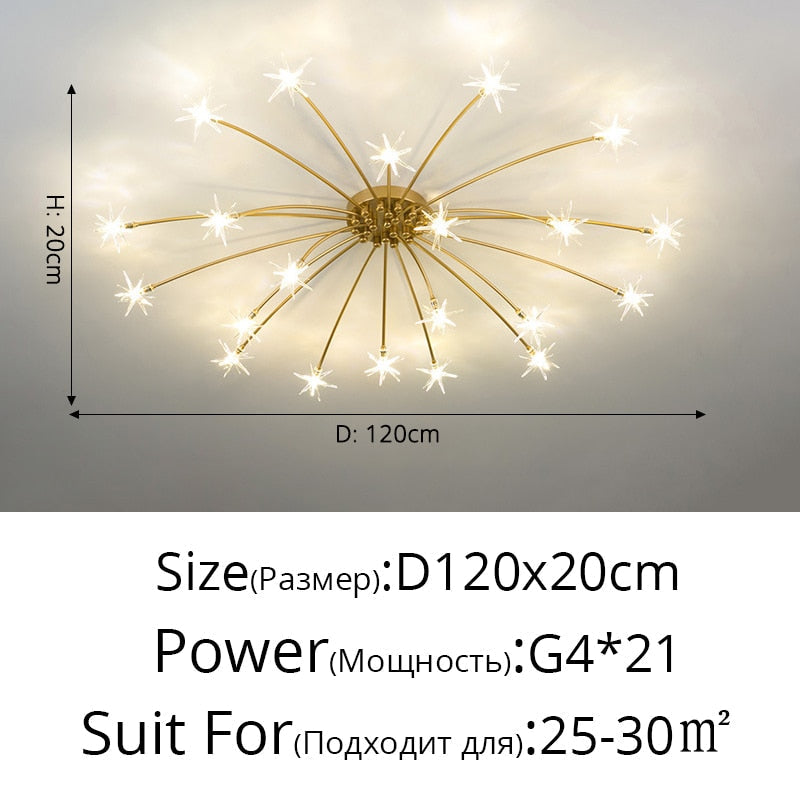 Glory - Led Flowers Chandeliers Pendant Lighting