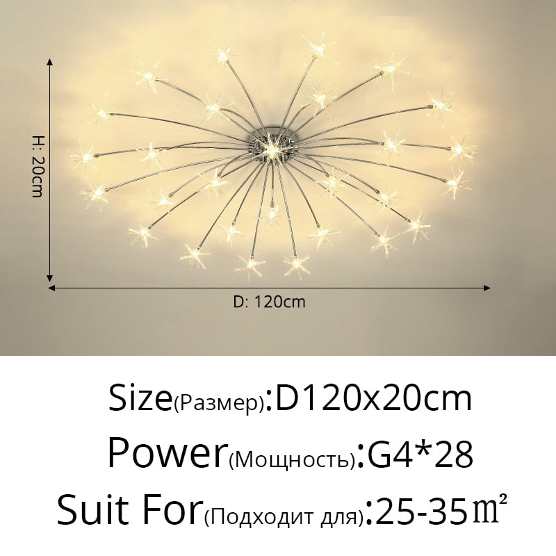Glory - Led Flowers Chandeliers Pendant Lighting