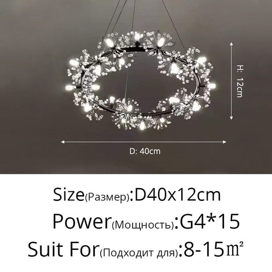 Glory - Led Flowers Chandeliers Pendant Lighting
