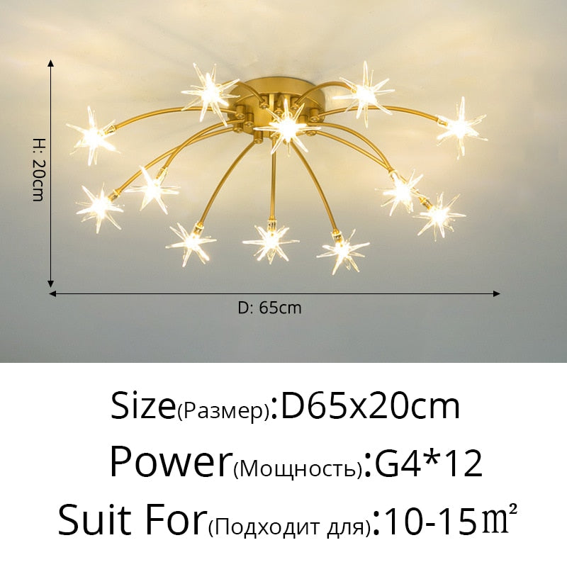 Glory - Led Flowers Chandeliers Pendant Lighting