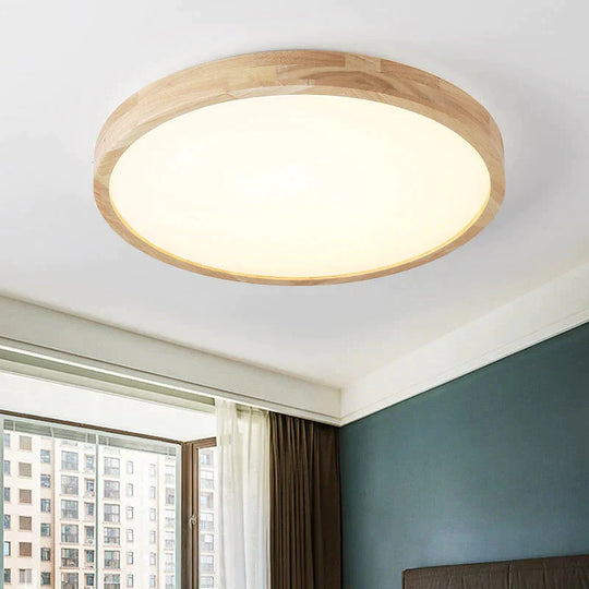 Helena - Led Ceiling Light Modern Lamp Panel Living Room Round Lighting Fixture Remote Control