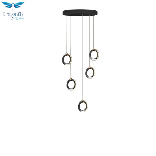 Hera - Modern Circular Led Chandelier Pendant Lighting