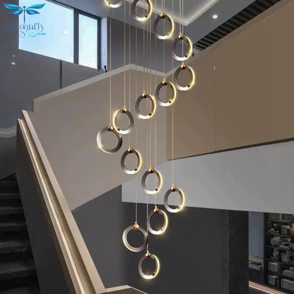 Hera - Modern Circular Led Chandelier Pendant Lighting