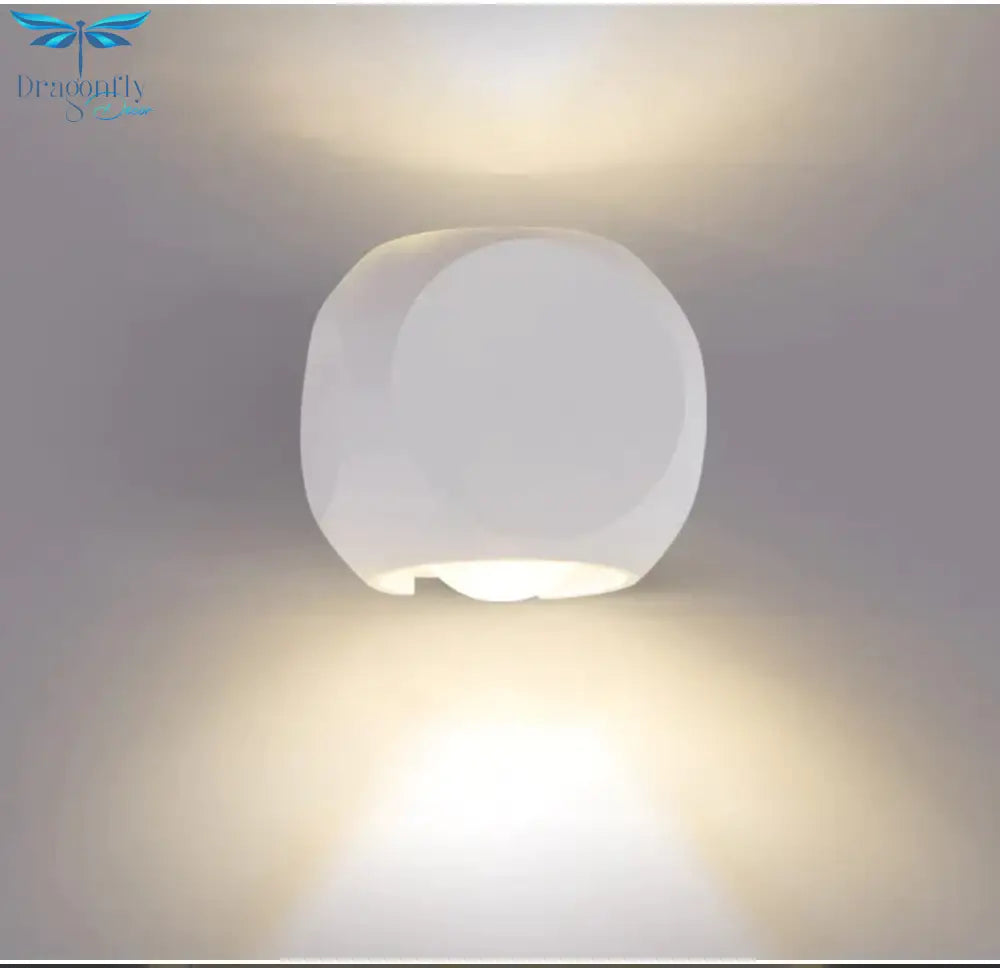 Indoor Lighting Led Wall Lamp Ip65 Waterproof & Outdoor Aluminum Light Surface Mounted Cube Garden