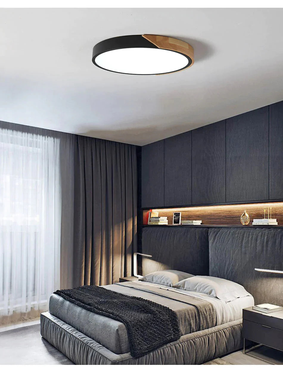 Jaiden - Modern Led Ceiling Light Surface Mount Flush Lamp Indoor Lighting Fixture Living Room