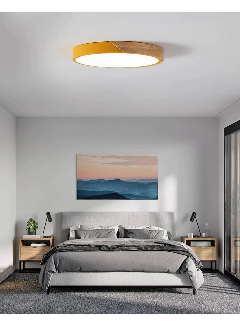 Jaiden - Modern Led Ceiling Light Surface Mount Flush Lamp Indoor Lighting Fixture Living Room