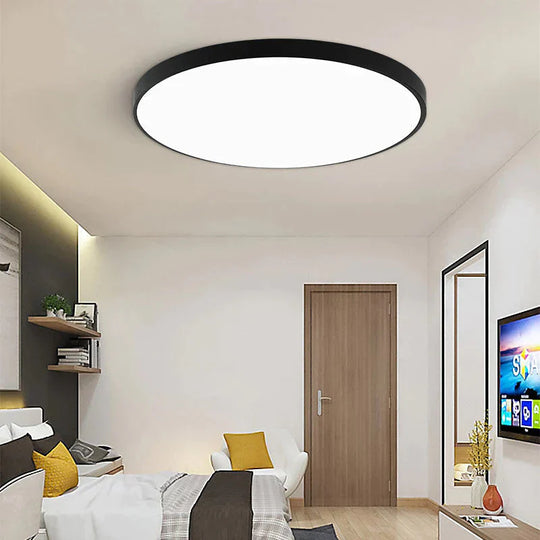 Lauren - Led Ceiling Light Acryl Alloy Modern Lamp Living Room Lighting Round & Square 3Cm Super