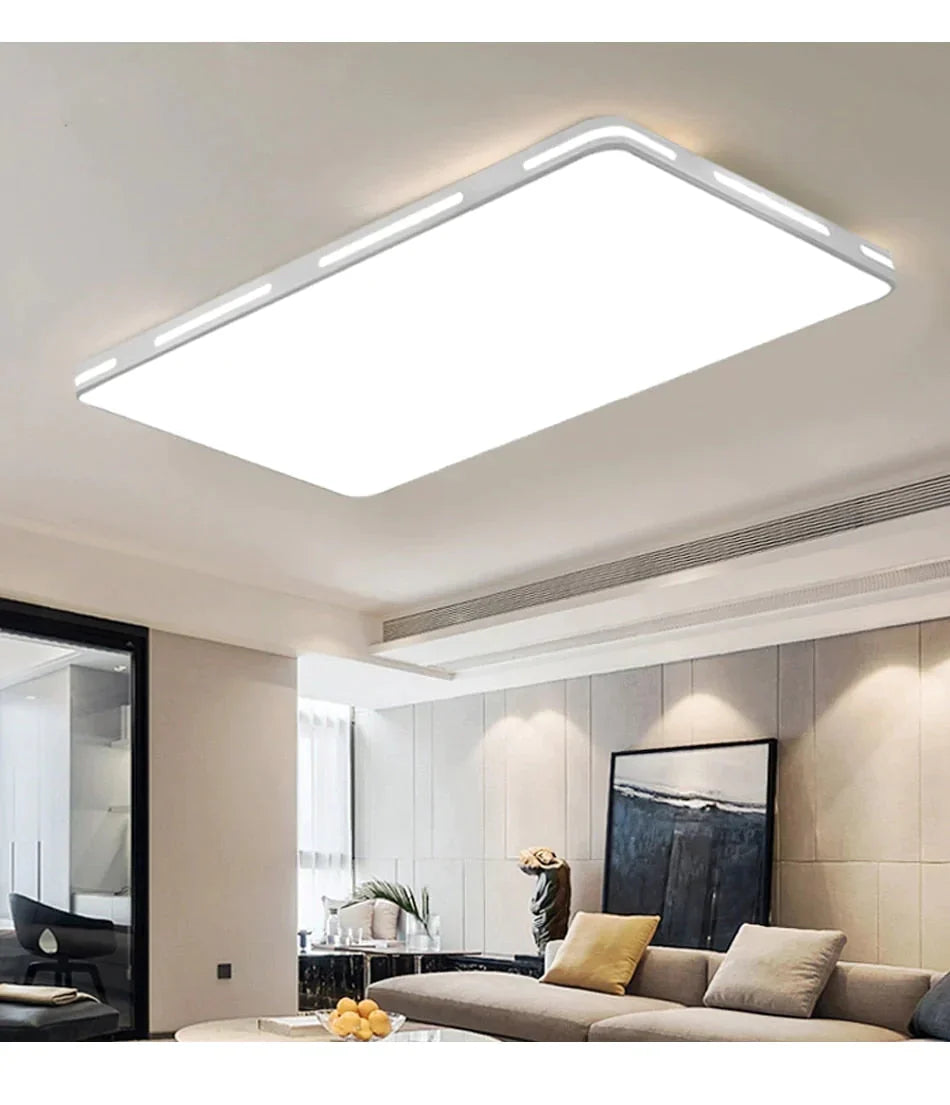 Leah - Modern Led Ceiling Light Lamp Lighting Fixture Surface Mount Flush Remote Control Dimmable