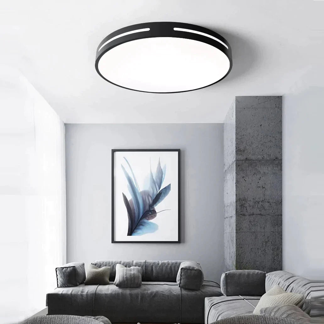 Leah - Modern Led Ceiling Light Lamp Lighting Fixture Surface Mount Flush Remote Control Dimmable