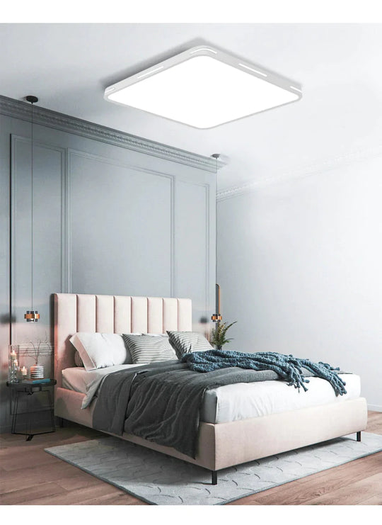 Leah - Modern Led Ceiling Light Lamp Lighting Fixture Surface Mount Flush Remote Control Dimmable