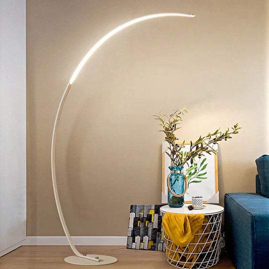 Led Modern Simple Floor Lamp Standing Art Decoration Nordic Style For Living Room Bedroom Study