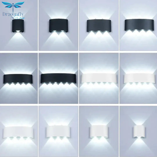 Led Outdoor Waterproof Wall Lamp Led Light Porch Courtyard Garden Lights Balconi Lighting Outdoor