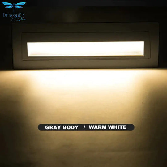 Led Stair Light Step Lights 6W Smd 210*60Mm Aluminum Outdoor Indoor Waterproof Embedded Staircase