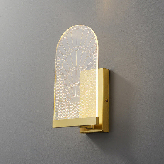 Light Luxury Post - Modern All - Copper Wall Lamp Copper Lamps