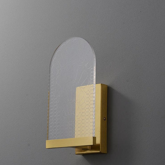 Light Luxury Post - Modern All - Copper Wall Lamp Copper Lamps