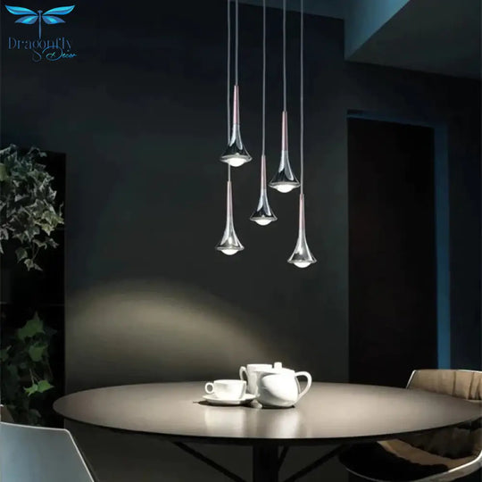 Lyra - Led Water Drop Chandelier