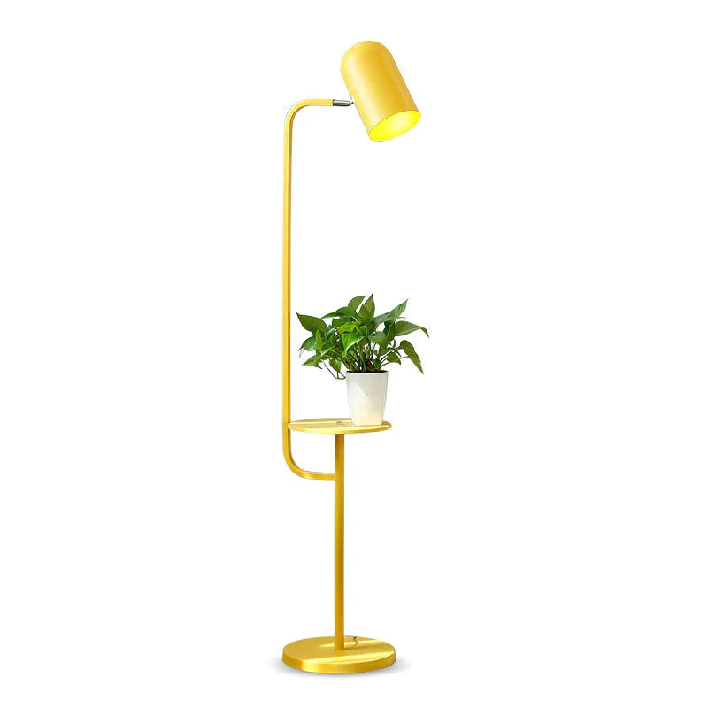 Macarone Living Room Tea Table Floor Lamp Creative Bedroom Study Office Personalized Color Plant
