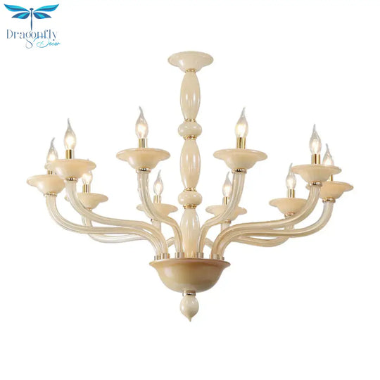 Metal Starburst Chandelier Lighting Vintage 6/10/11 Bulbs Living Room Suspension Pendant Light In