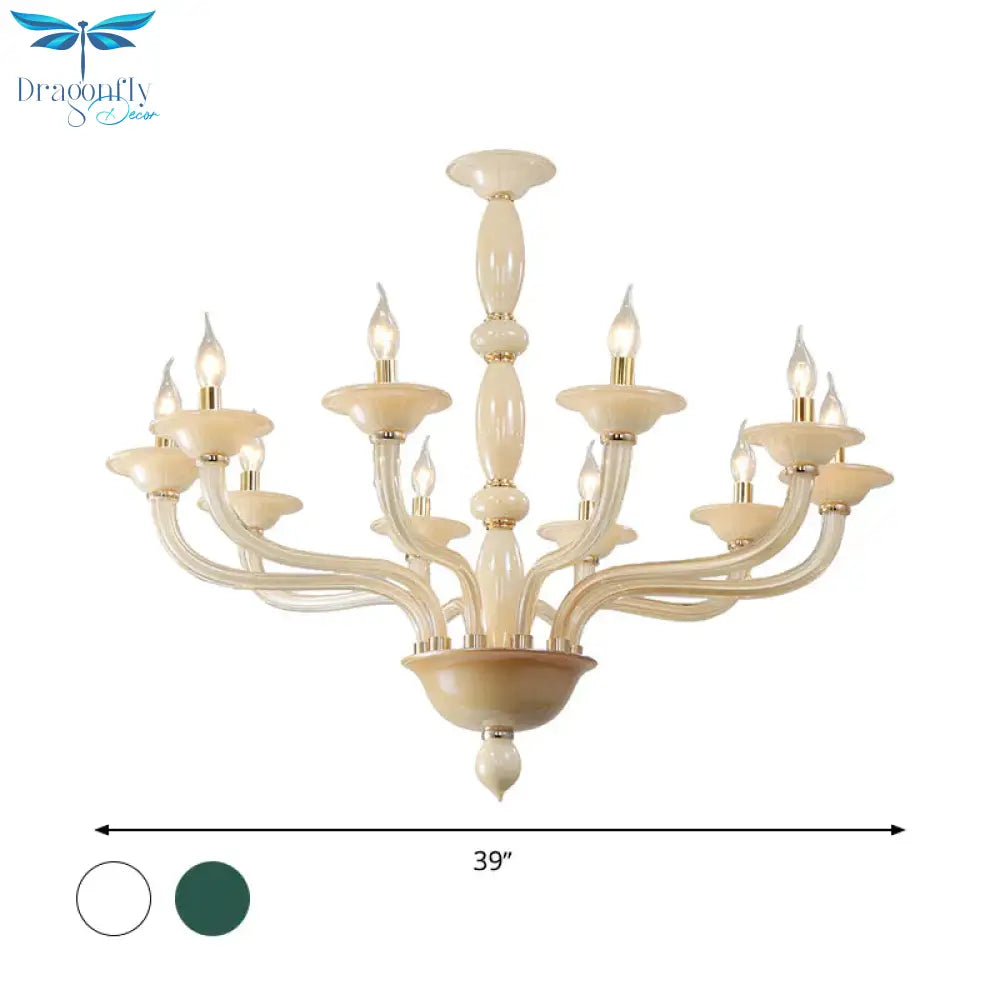 Metal Starburst Chandelier Lighting Vintage 6/10/11 Bulbs Living Room Suspension Pendant Light In