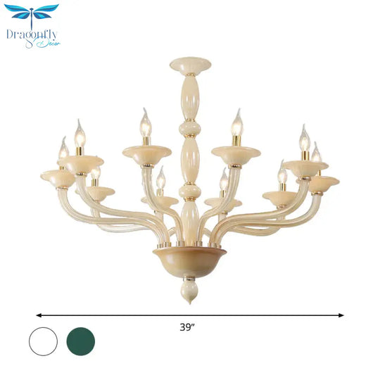 Metal Starburst Chandelier Lighting Vintage 6/10/11 Bulbs Living Room Suspension Pendant Light In