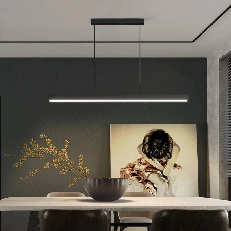 Minimalist Led Long Bar Pendant Light For Dining Room Kitchen Pendant
