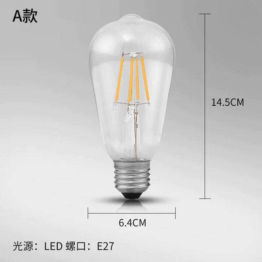 Modern Art Deco Glass Led Wall Lamp Sconce For Bedroom Foyer Lighting Corridor Luminaire E27 Light