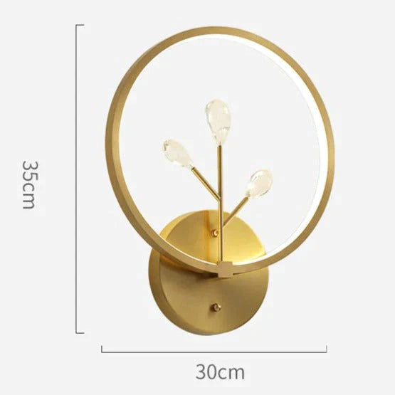 Modern Minimalist Bedroom Headlights With All - Copper Wall Lamps Copper