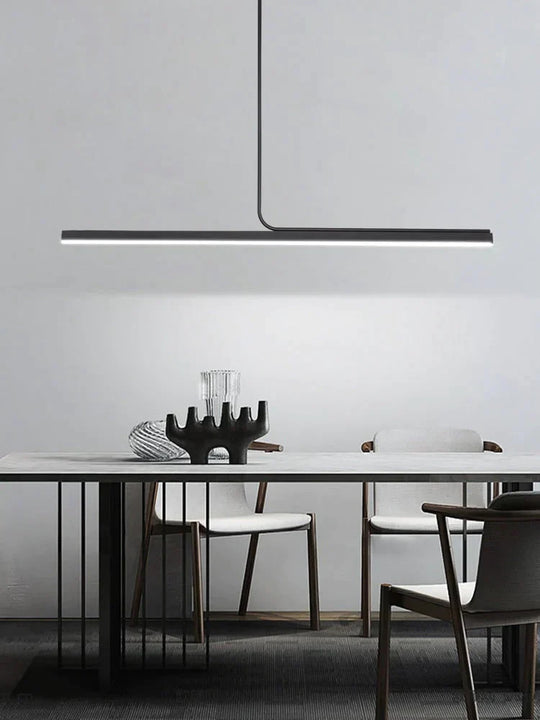 Modern Minimalist Long Bar Creative Pendant Light For Dining Room Kitchen Pendant