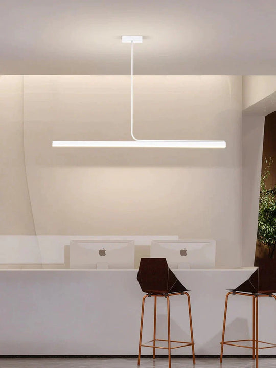 Modern Minimalist Long Bar Creative Pendant Light For Dining Room Kitchen Pendant