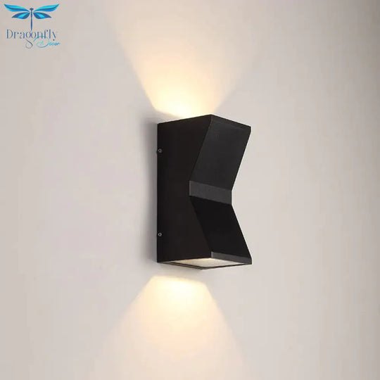 Modern Simple Creative Outdoor Waterproof Wall Lamp Led Courtyard Lamps Gate Terrace Balcony Garden