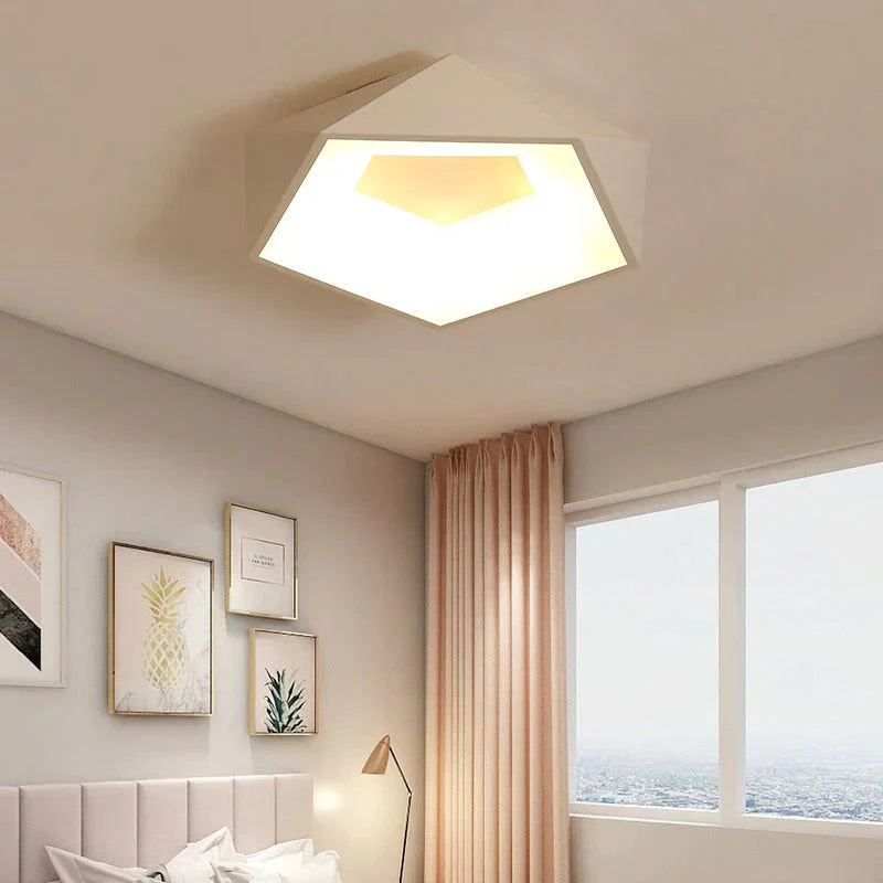 Mylee - Led Light Ceiling Modern For Living Room Bedroom Study Dimmable + Rc Lamp Fixtures Lighting