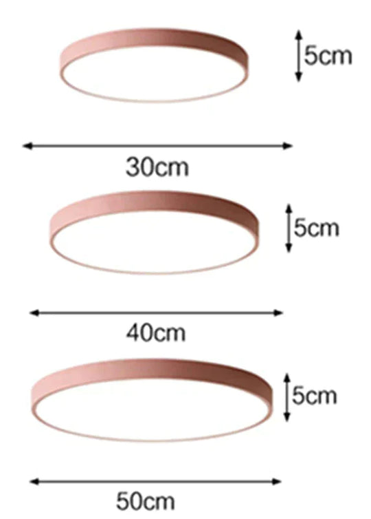 Nadia - Led Ceiling Light Modern Fixture Lamp Living Room Bedroom Bathroom Kitchen Lights Surface