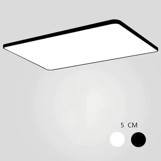 Nathaly - Ultra - Thin Square Led Surface Mount Ceiling Lamp
