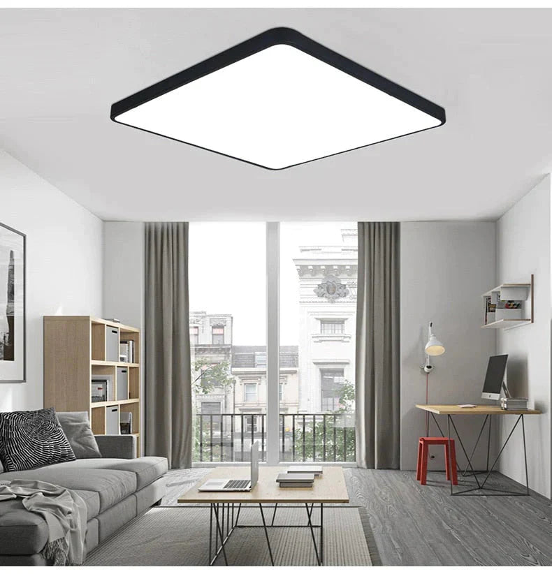 Nathaly - Ultra - Thin Square Led Surface Mount Ceiling Lamp