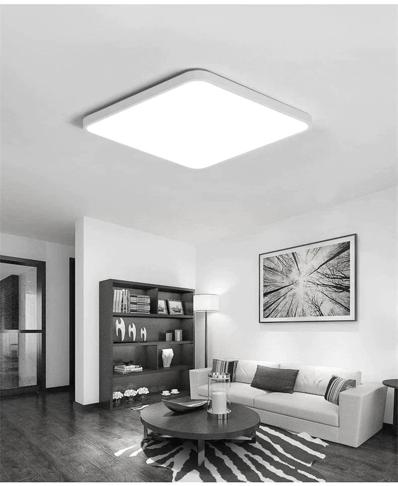 Nathaly - Ultra - Thin Square Led Surface Mount Ceiling Lamp